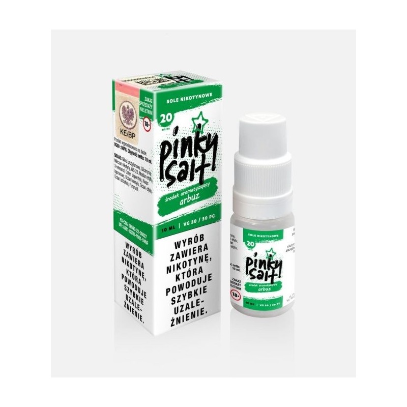 Liquid Pinky Vape Salt - 10ml Watermelon 20mg | DoctorVape