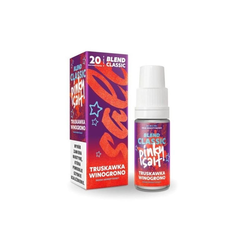 Liquid Pinky Vape Classic Salt 10ml 20mg Strawberry Grape | DoctorVape