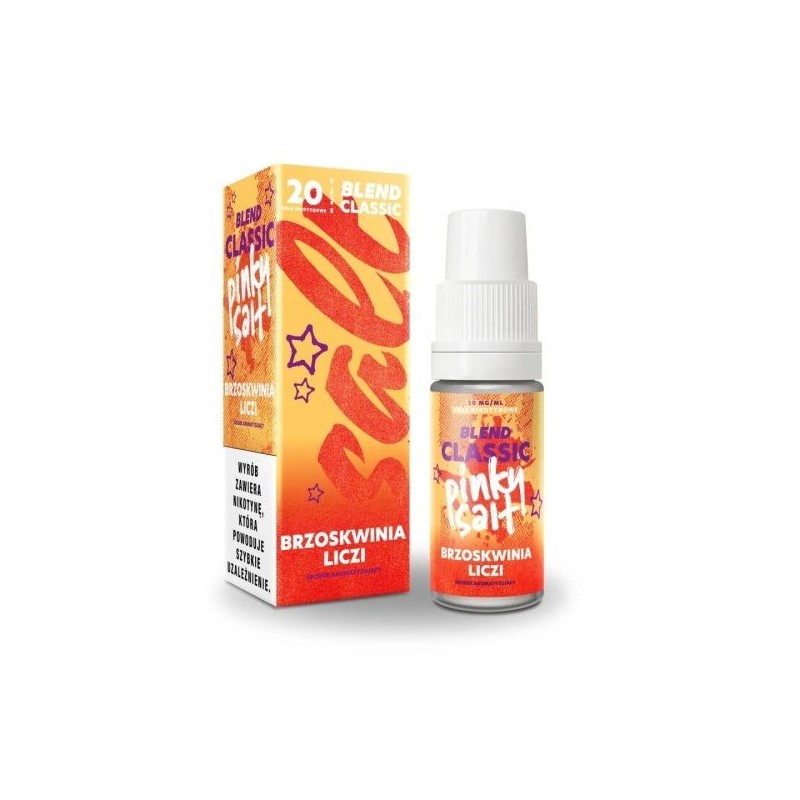 Liquid Pinky Vape Classic Salt 10ml - Pêche Litchi 20mg | DoctorVape