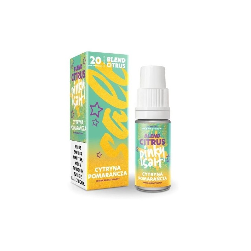 Liquid Pinky Vape Citrus Salt 10ml 20mg Citron Orange | DoctorVape
