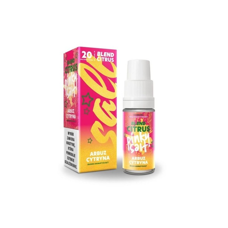 Liquid Pinky Vape Citrus Salt 10ml 20mg Watermelon Lemon | DoctorVape