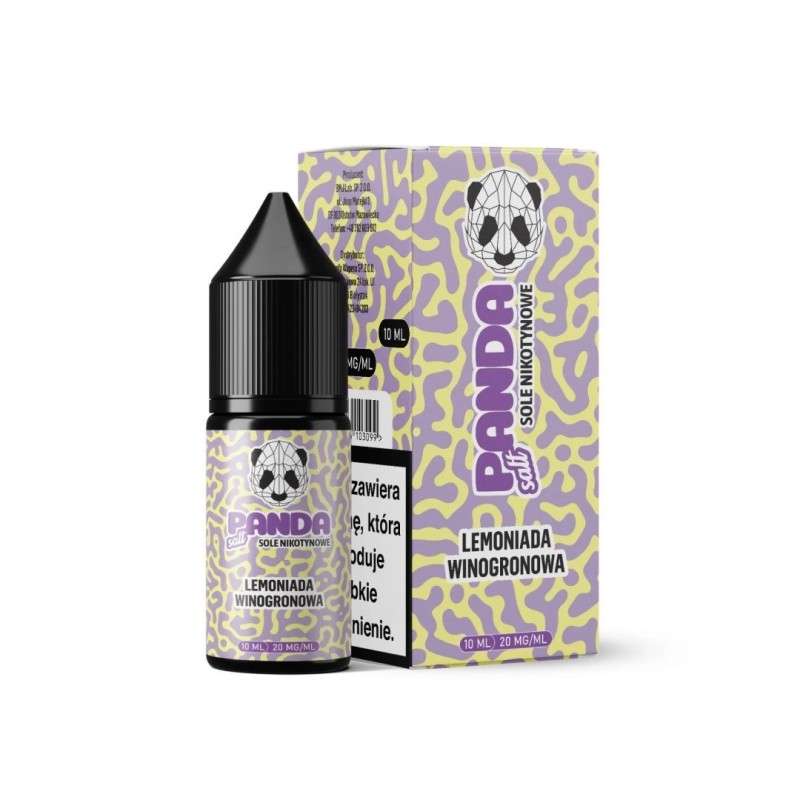 Liquid Panda Salt 10ml - Limonade au Raisin 20mg | DoctorVape
