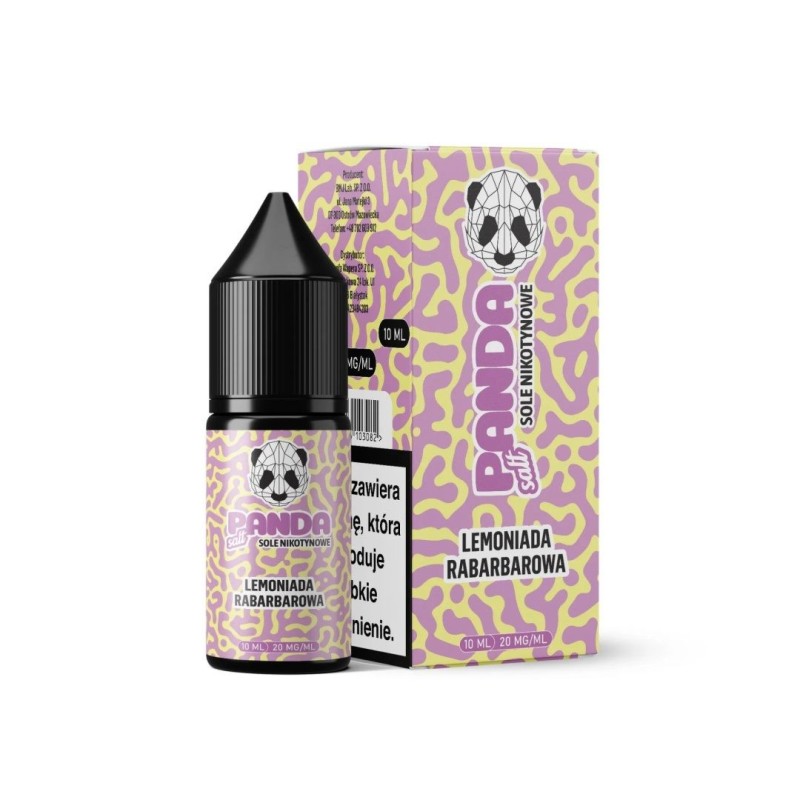 Liquid Panda Salt 10ml - Lemoniada Rabarbarowa 20mg