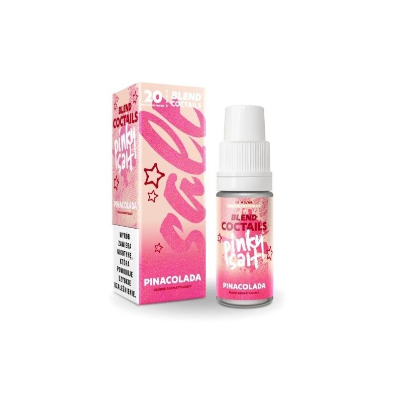 Liquid Pinky Vape Cocktails Salt 10ml 20mg Piña Colada | DoctorVape