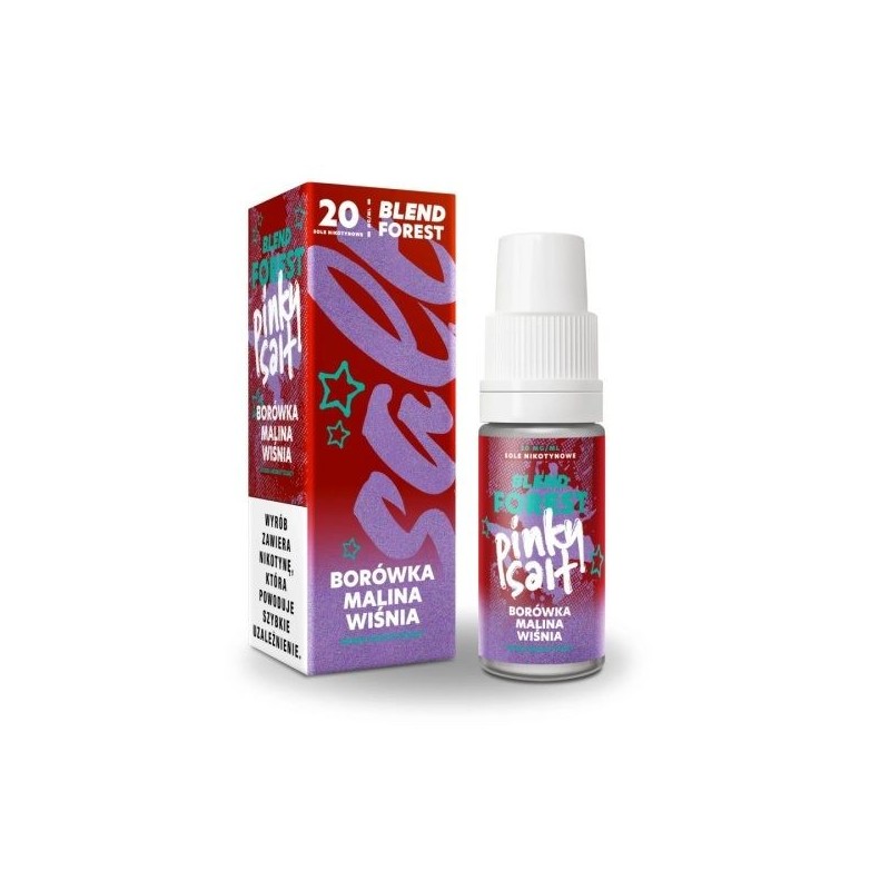 Liquid Pinky Vape Forest Salt 10ml 20mg Blueberry Raspberry Cherry | DoctorVape