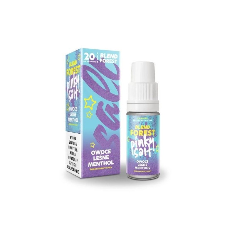 Liquid Pinky Vape Forest Salt 10ml 20mg Owoce Leśne Menthol
