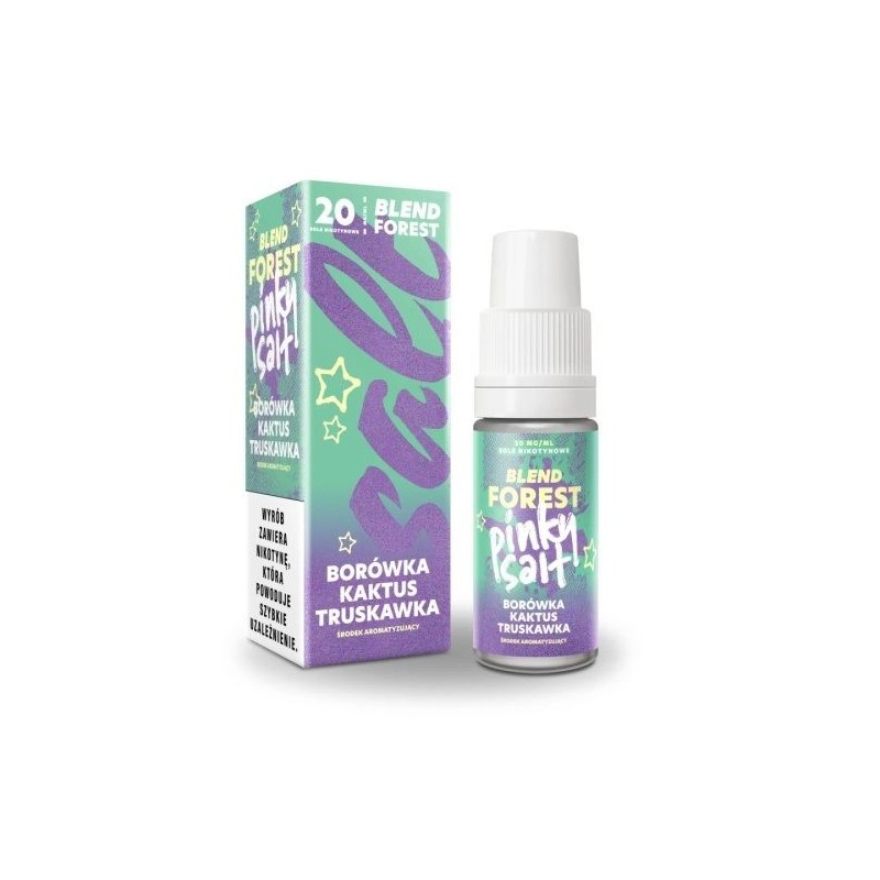 Liquid Pinky Vape Forest Salt 10ml 20mg Myrtille Cactus Fraise | DoctorVape