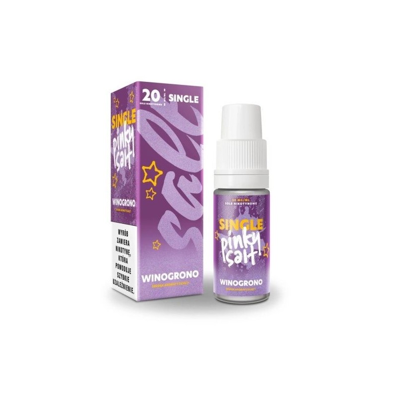 Liquid Pinky Vape Single Salt 10ml 20mg Grape | DoctorVape