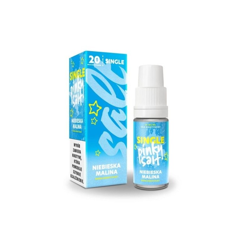 Blue Raspberry Liquid Pinky Vape Single Salt 10ml 20mg | DoctorVape