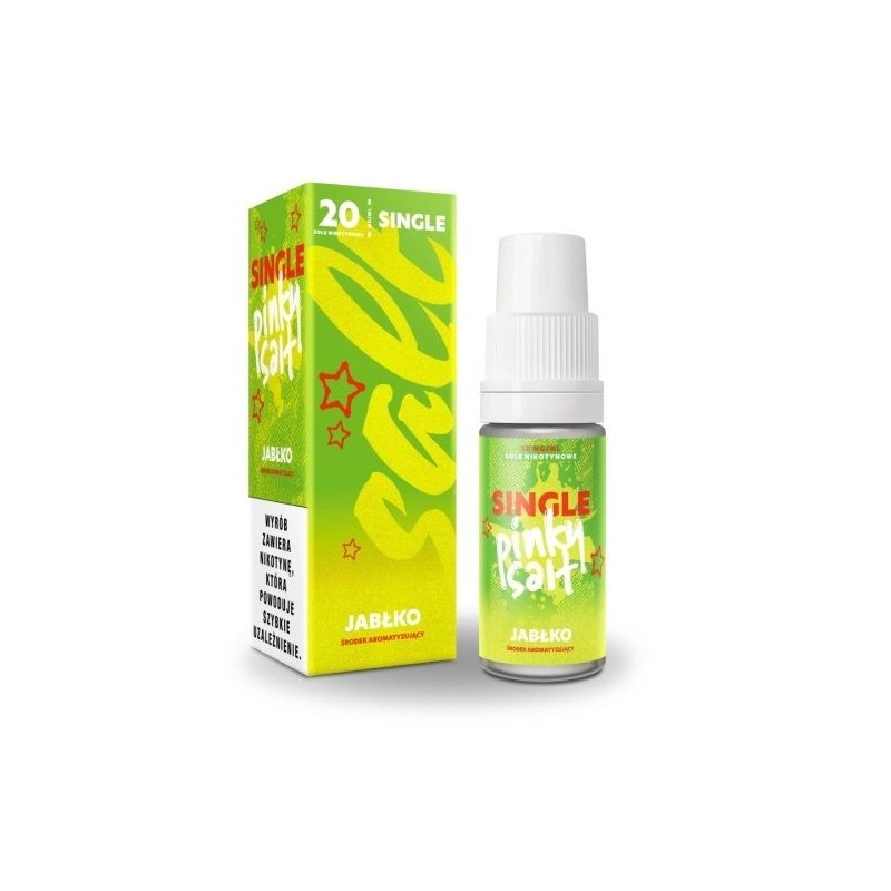 Liquid Pinky Vape Single Salt 10ml 20mg Jabłko