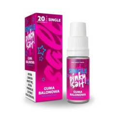 Liquid Pinky Vape Single Salt 10ml 20mg Guma Balonowa