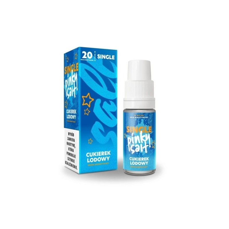 Liquid Pinky Vape Single Salt 10ml 20mg Cukierek Lodowy