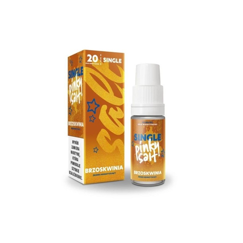 Liquid Pinky Vape Single Salt 10ml 20mg Peach | DoctorVape