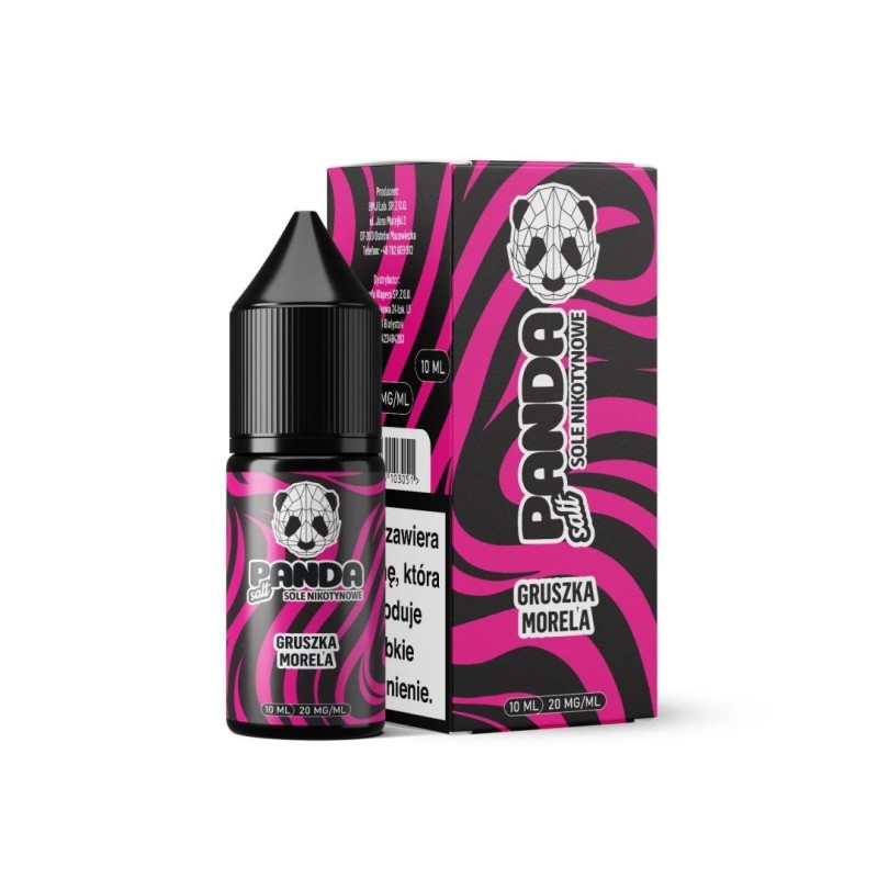 Liquid Panda Salt 10ml - Gruszka Morela 20mg