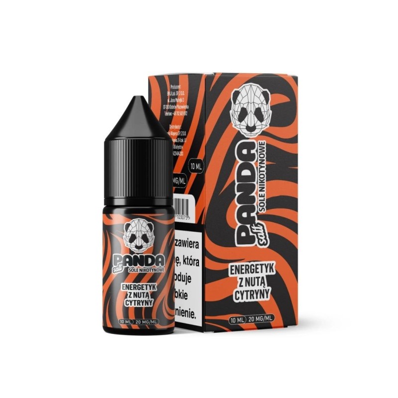 Liquid Panda Salt 10ml - Energy Drink with Lemon Flavor 20mg | DoctorVape