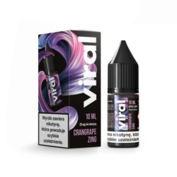 Liquid Viral Salt 10ml - Crangrape Zing 20mg