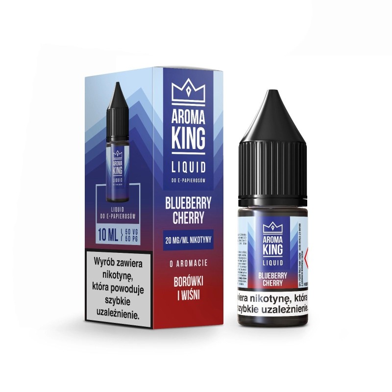 Liquid Aroma King Salt V2 10ml 20mg Blueberry Cherry | DoctorVape